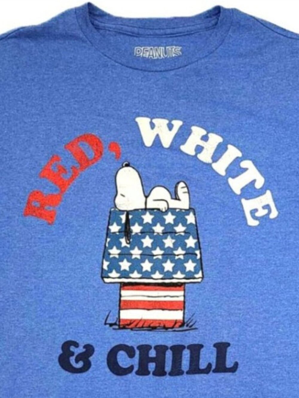 Peanuts Snoopy Patriotic Unisex T-Shirt